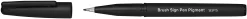 Pentel Pisak pędzelkowy Brush Sign Pigment Pen - - szary
