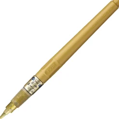 Kuretake Pisak pędzelkowy do kaligrafii Brush Writer - - złoty > Pisaki Kaligraficzne