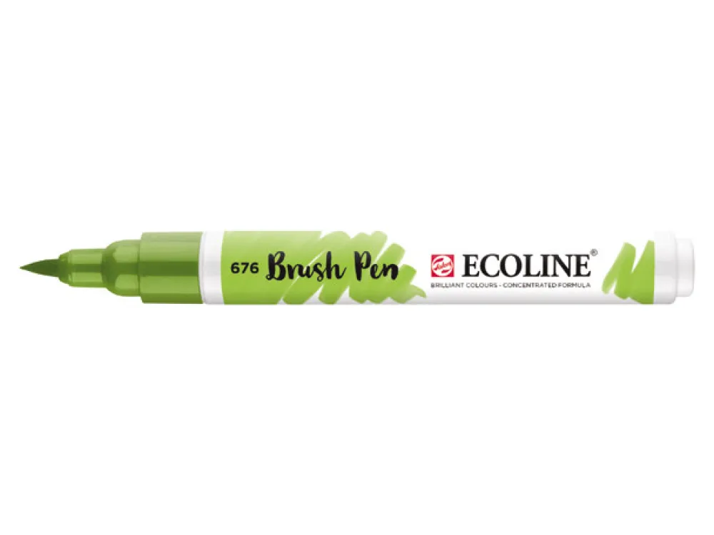 Talens Pisak pędzelkowy Ecoline - - Grass Green