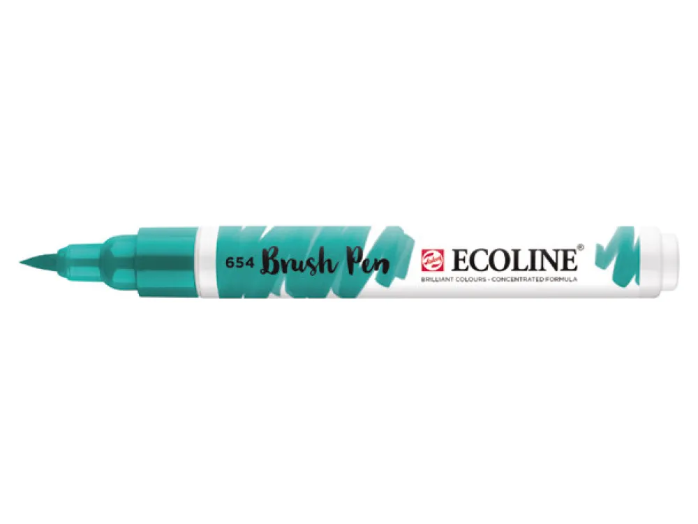 Talens Pisak pędzelkowy Ecoline - - Fir Green > Markery, Brushpeny I Pisaki|Pisaki Kaligraficzne
