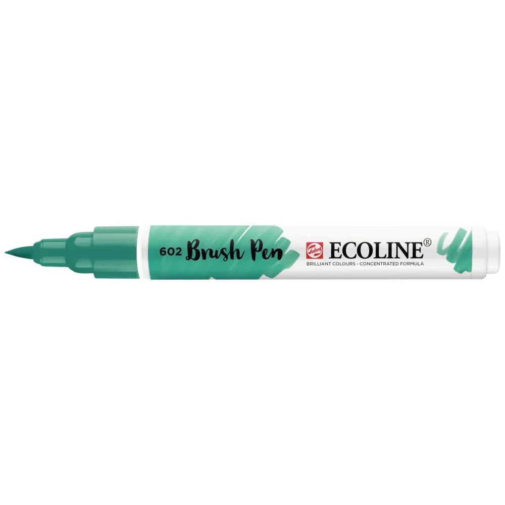 Talens Pisak pędzelkowy Ecoline - - Deep Green > Markery, Brushpeny I Pisaki|Pisaki Kaligraficzne
