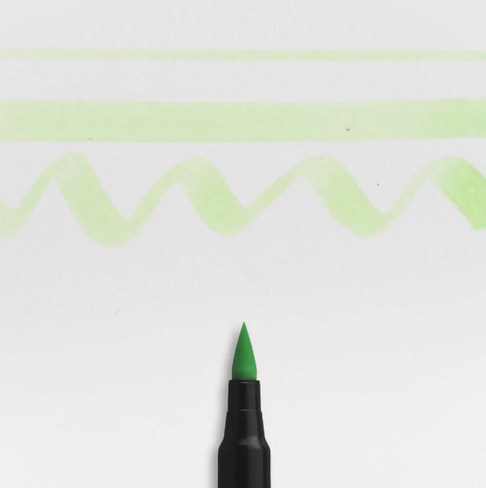 Sakura Pisak pędzelkowy Koi Coloring Brush Pen - - Lime Green Light