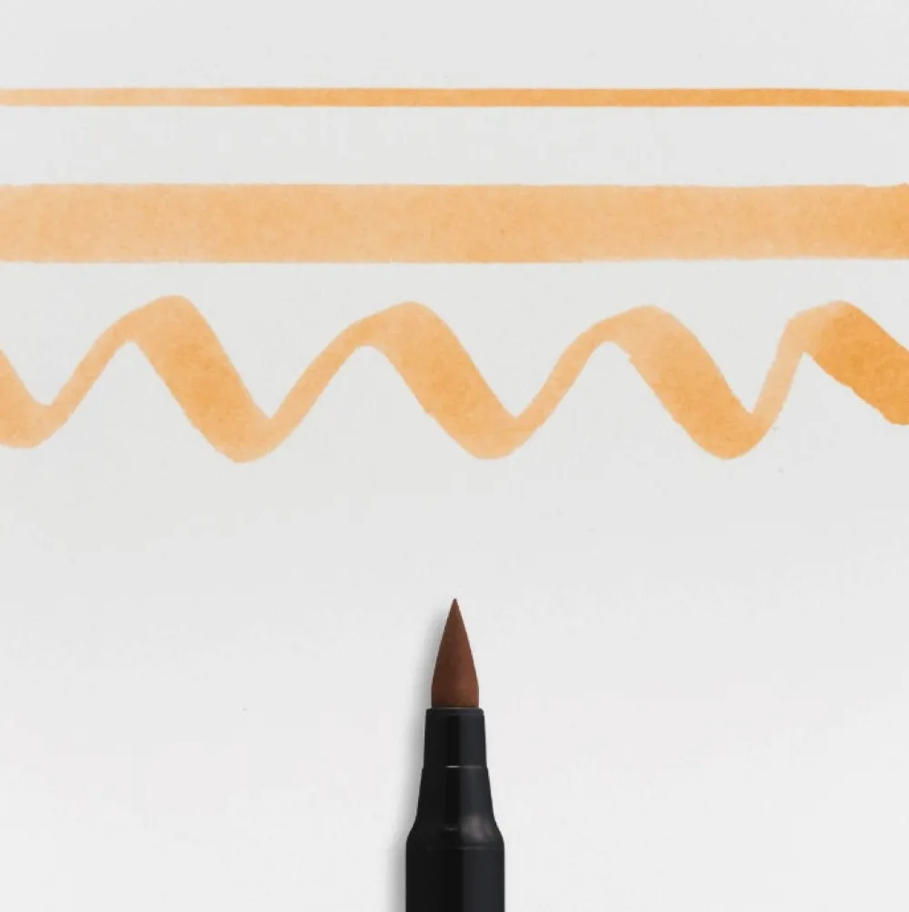 Sakura Pisak pędzelkowy Koi Coloring Brush Pen - - Pale Brown