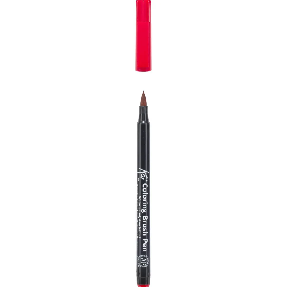 Sakura Pisak pędzelkowy Koi Coloring Brush Pen - - Red