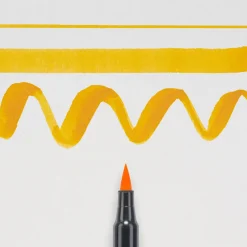 Sakura Pisak pędzelkowy Koi Coloring Brush Pen - - Yellow Deep