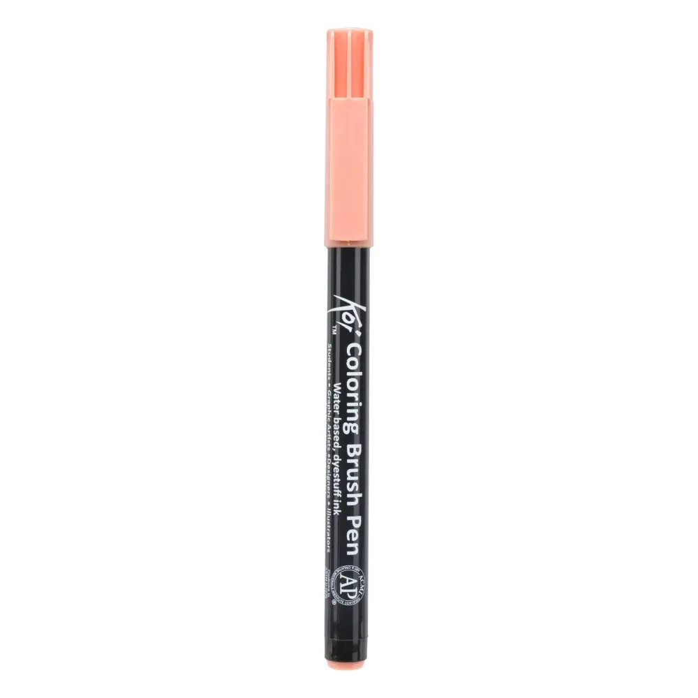 Sakura Pisak pędzelkowy Koi Coloring Brush Pen - - Coral Red