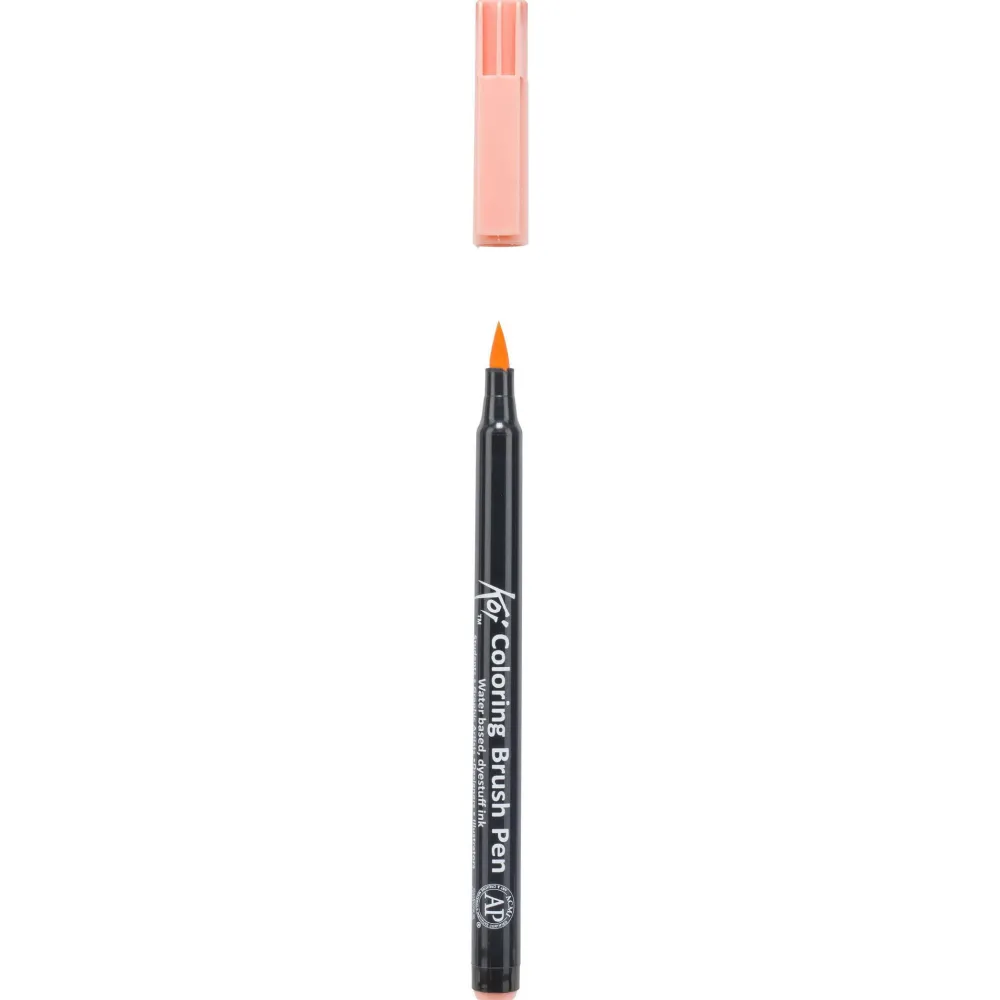 Sakura Pisak pędzelkowy Koi Coloring Brush Pen - - Coral Red