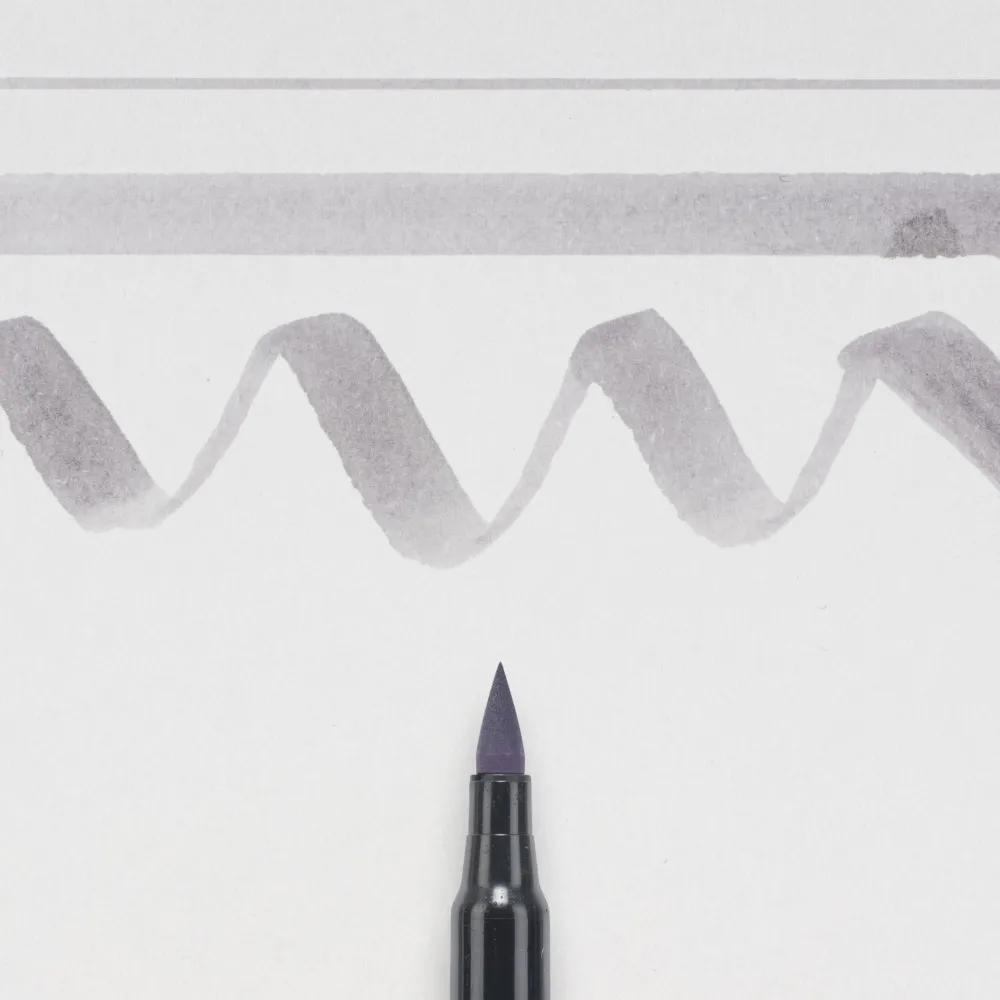 Sakura Pisak pędzelkowy Koi Coloring Brush Pen - - Light Warm Gray