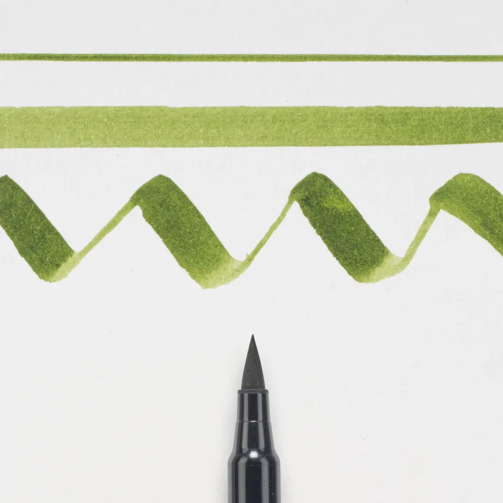 Sakura Pisak pędzelkowy Koi Coloring Brush Pen - - Sap Green