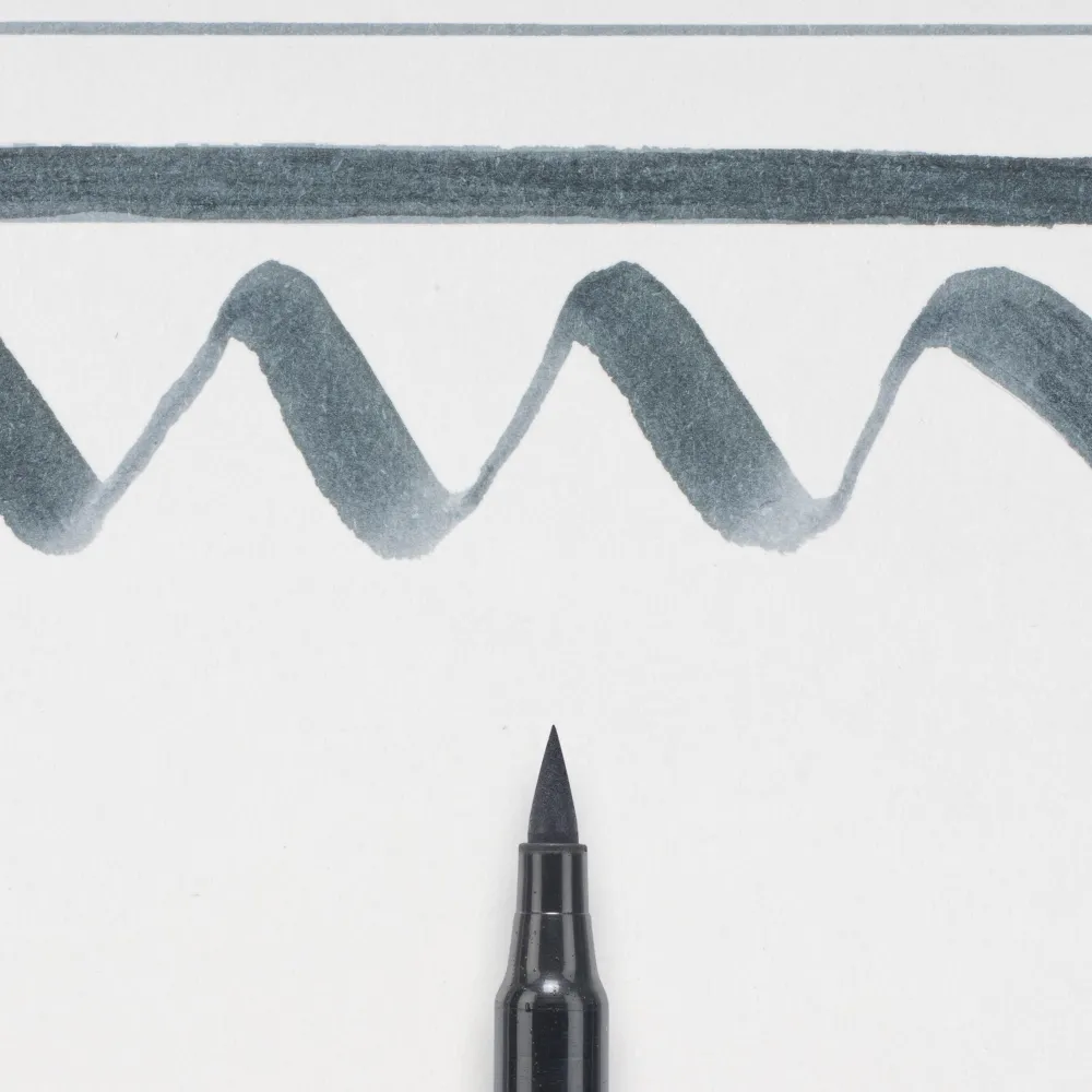 Sakura Pisak pędzelkowy Koi Coloring Brush Pen - - Dark Cool Gray > Markery, Brushpeny I Pisaki