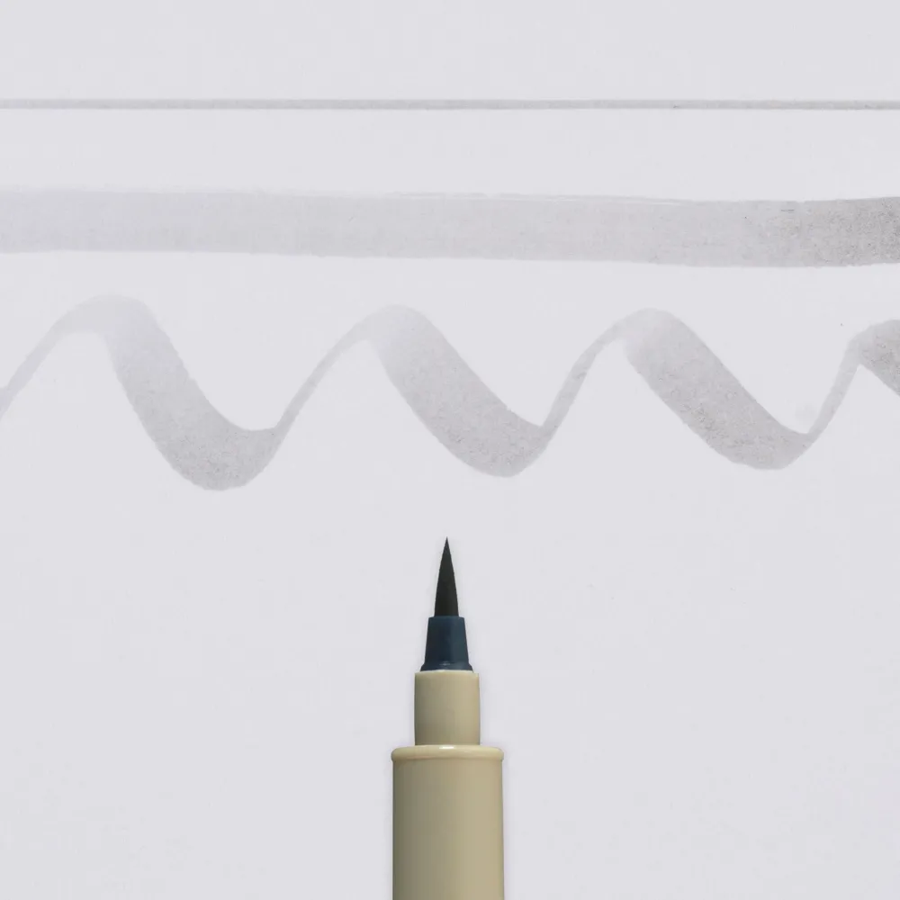 Sakura Pisak pędzelkowy Pigma Brush - - Light Cool Gray > Markery, Brushpeny I Pisaki