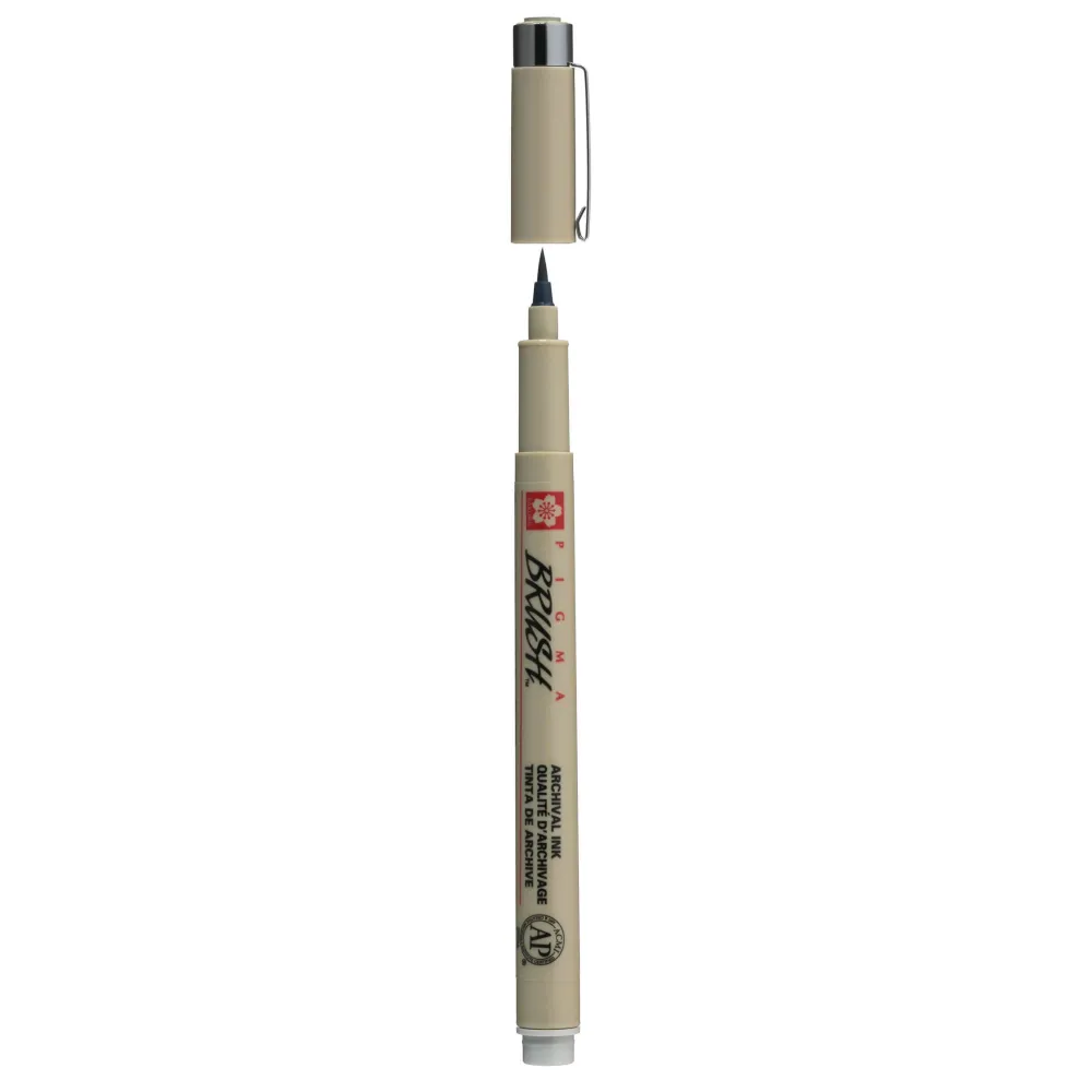Sakura Pisak pędzelkowy Pigma Brush - - Light Cool Gray > Markery, Brushpeny I Pisaki
