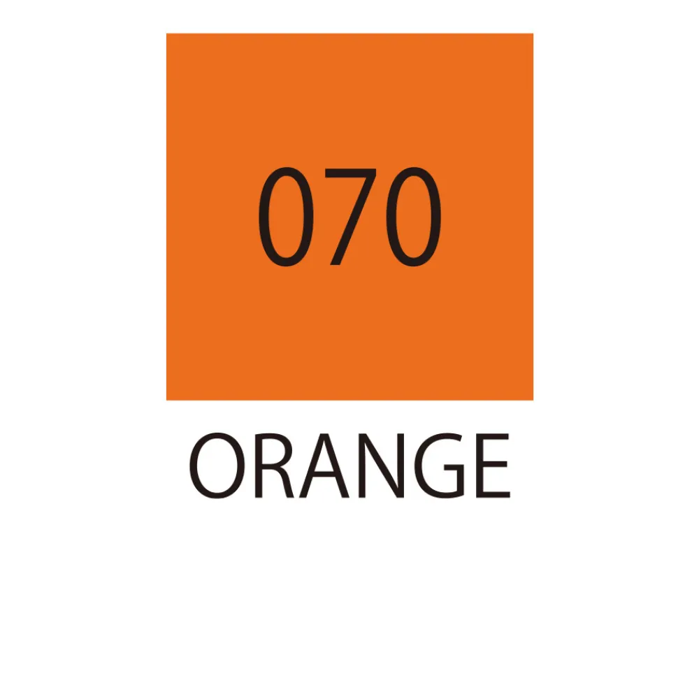 Kuretake Pisak pędzelkowy Zig Fudebiyori - - Orange > Markery, Brushpeny I Pisaki