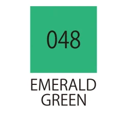 Kuretake Pisak pędzelkowy Zig Fudebiyori - - Emerald Green > Markery, Brushpeny I Pisaki