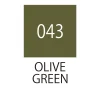 Kuretake Pisak pędzelkowy Zig Fudebiyori - - Olive Green > Markery, Brushpeny I Pisaki