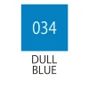 Kuretake Pisak pędzelkowy Zig Fudebiyori - - Dull Blue