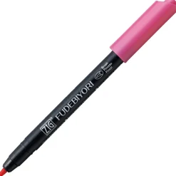 Kuretake Pisak pędzelkowy Zig Fudebiyori - - Pink
