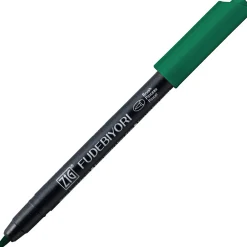 Kuretake Pisak pędzelkowy Zig Fudebiyori - - Marine Green