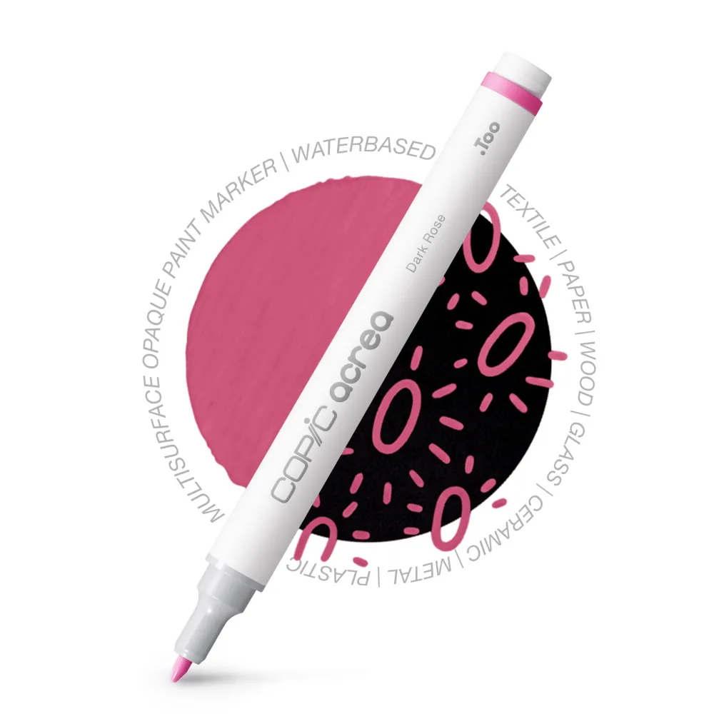 Copic Pisak pigmentowy Acrea - 020 Dark Rose