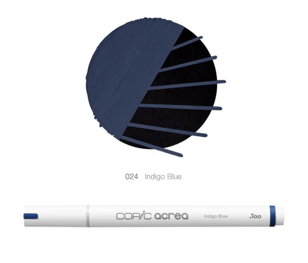 Copic Pisak pigmentowy Acrea - 024 Indigo Blue