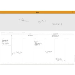 Rhodia Planer biurkowy tygodniowy, niedatowany - - A2, 80 g, 30 ark. ><noscript><img width=