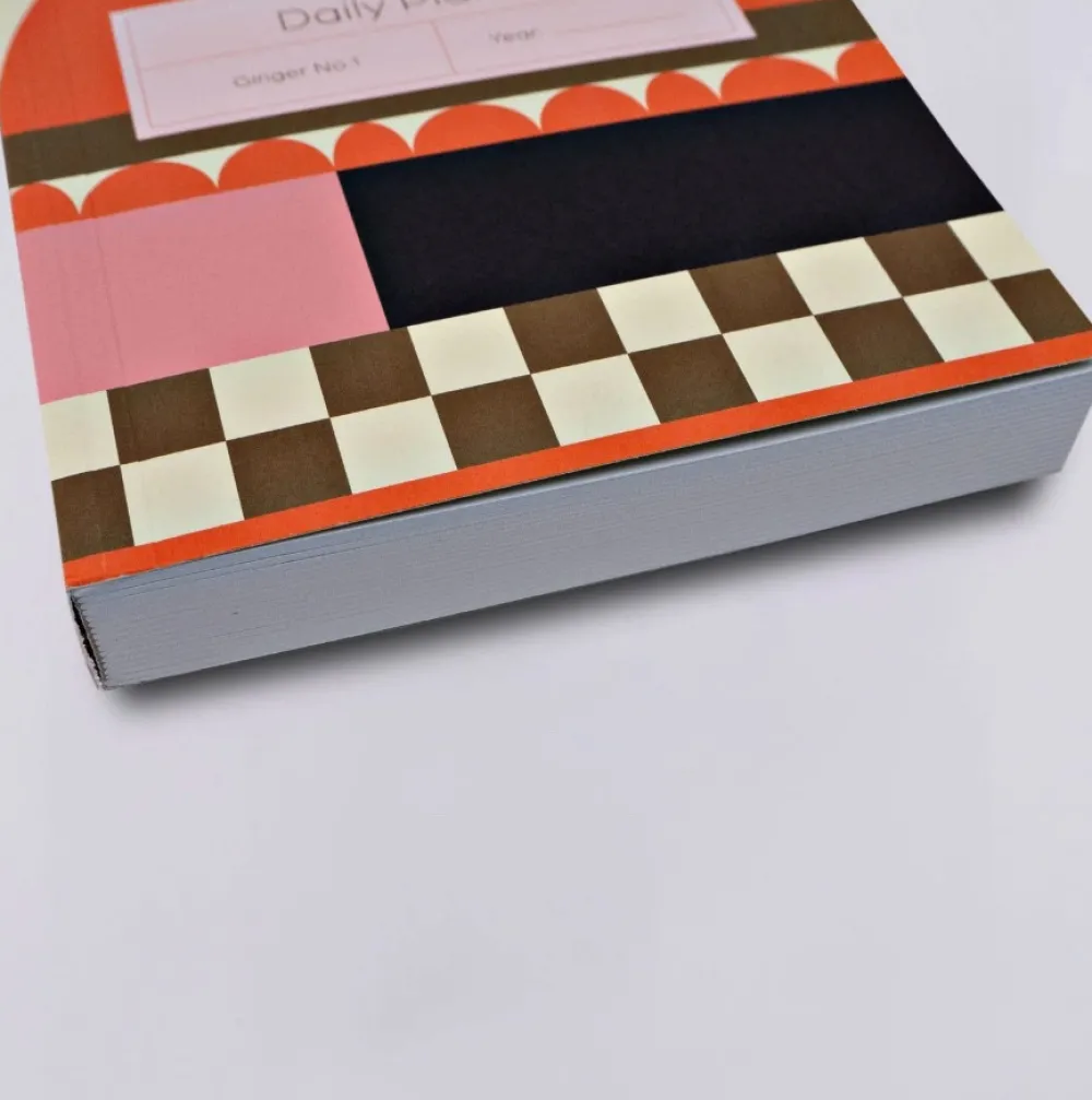 The Completist. Planer dzienny Ginger No.1 A5 - - 90 g/m2
