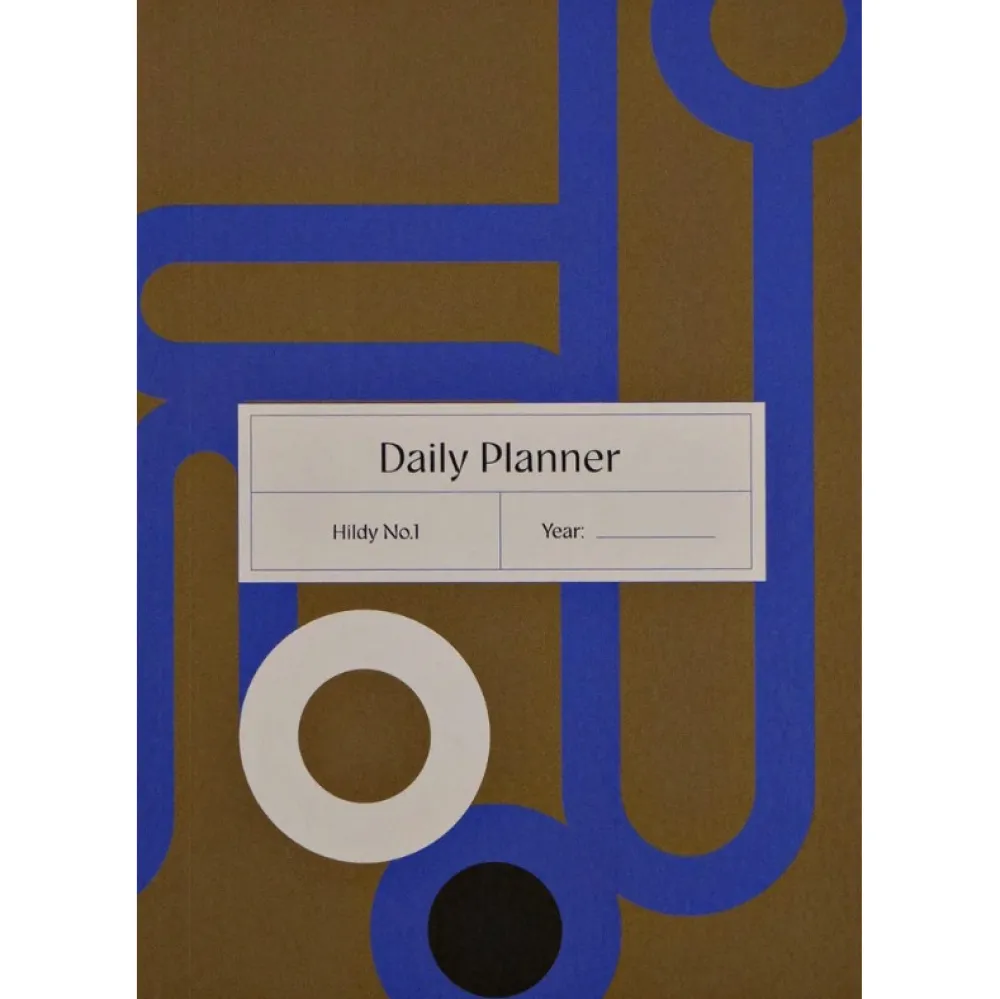 The Completist. Planer dzienny Hildy No.1 A5 - - 90 g/m2 > Planery Niedatowane