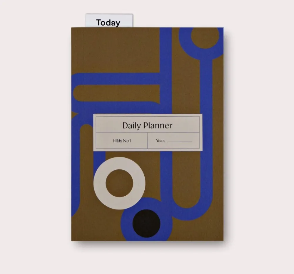 The Completist. Planer dzienny Hildy No.1 A5 - - 90 g/m2 > Planery Niedatowane