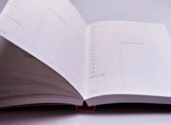 The Completist. Planer dzienny Leaf Scribble no. 2, A5 - - 90 g/m2 > Planery Niedatowane