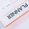 Gmund Planer dzienny Letterpress - - Neon Orange 50 ark.