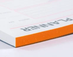 Gmund Planer dzienny Letterpress - - Neon Orange 50 ark.
