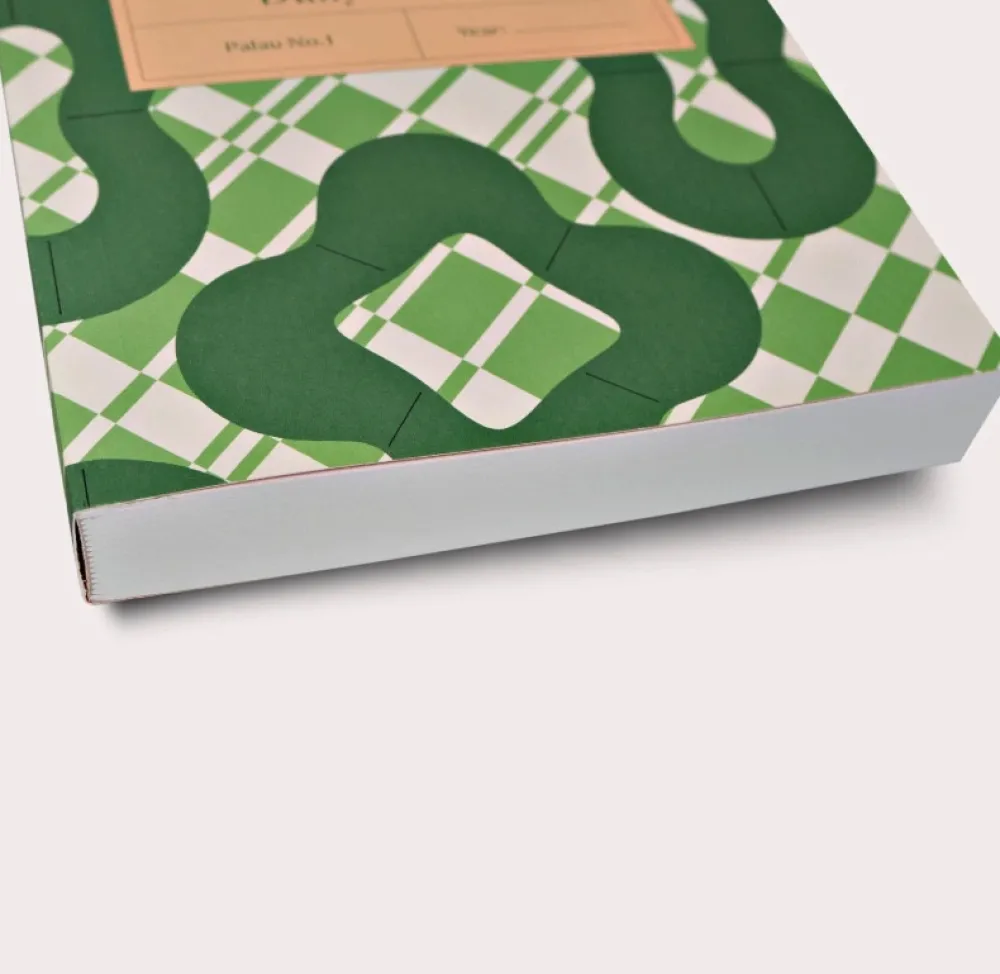 The Completist. Planer dzienny niedatowany Palau No.1 A5 - > Planery Niedatowane