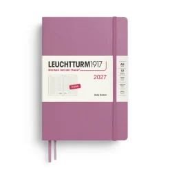 Leuchtturm1917 Planer dzienny w kropki 2027 – – Black A5 > Kalendarze Książkowe