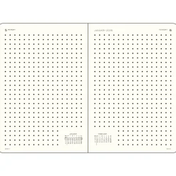 Leuchtturm1917 Planer dzienny w kropki 2027 – – Sunflower A5 > Kalendarze Książkowe