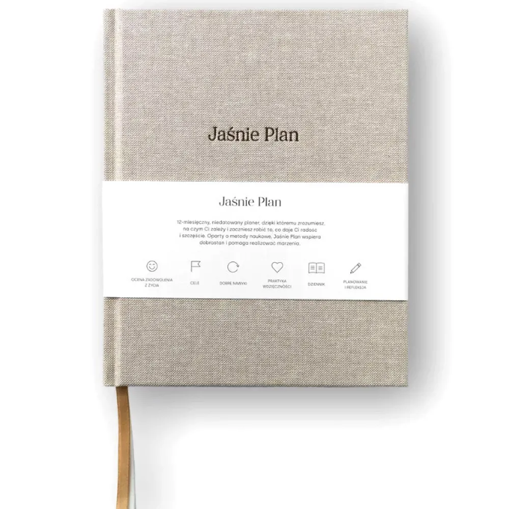 Jasnie Plan Planer Jaśnie Plan niedatowany - lniany > Planery Niedatowane