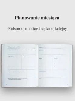 Jasnie Plan Planer Jaśnie Plan niedatowany - niebieski