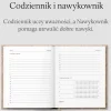 Jasnie Plan Planer Jaśnie Plan niedatowany - bordowy > Planery Niedatowane