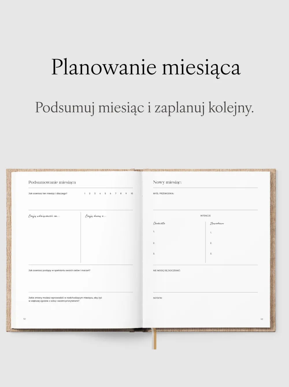 Jasnie Plan Planer niedatowany - Jaśnie Plan - Baby Sage > Planery Niedatowane