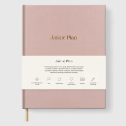 Jasnie Plan Planer niedatowany - Jaśnie Plan - Baby Pink