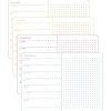 Leuchtturm1917 Planer tygodniowy Colourful Seasons 2027 - - Autumn