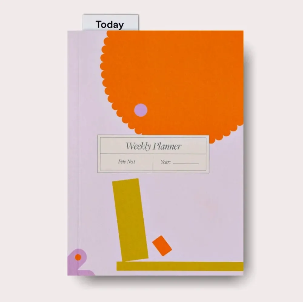 The Completist. Planer tygodniowy Fete No.1 A6 - - 90 g/m2 > Planery Niedatowane