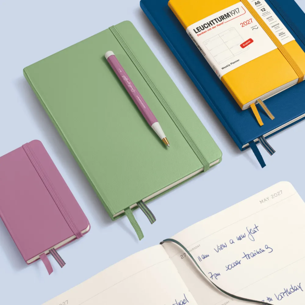 Leuchtturm1917 Planer tygodniowy 2027 - - Dusty Rose A5 > Kalendarze Książkowe