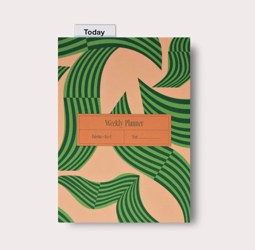 The Completist. Planer tygodniowy niedatowany Palermo No.1 A5 - > Planery Niedatowane