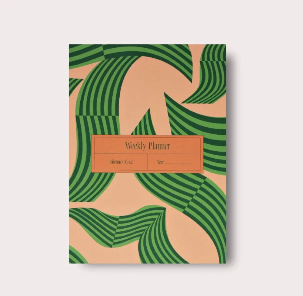 The Completist. Planer tygodniowy niedatowany Palermo No.1 A5 - > Planery Niedatowane