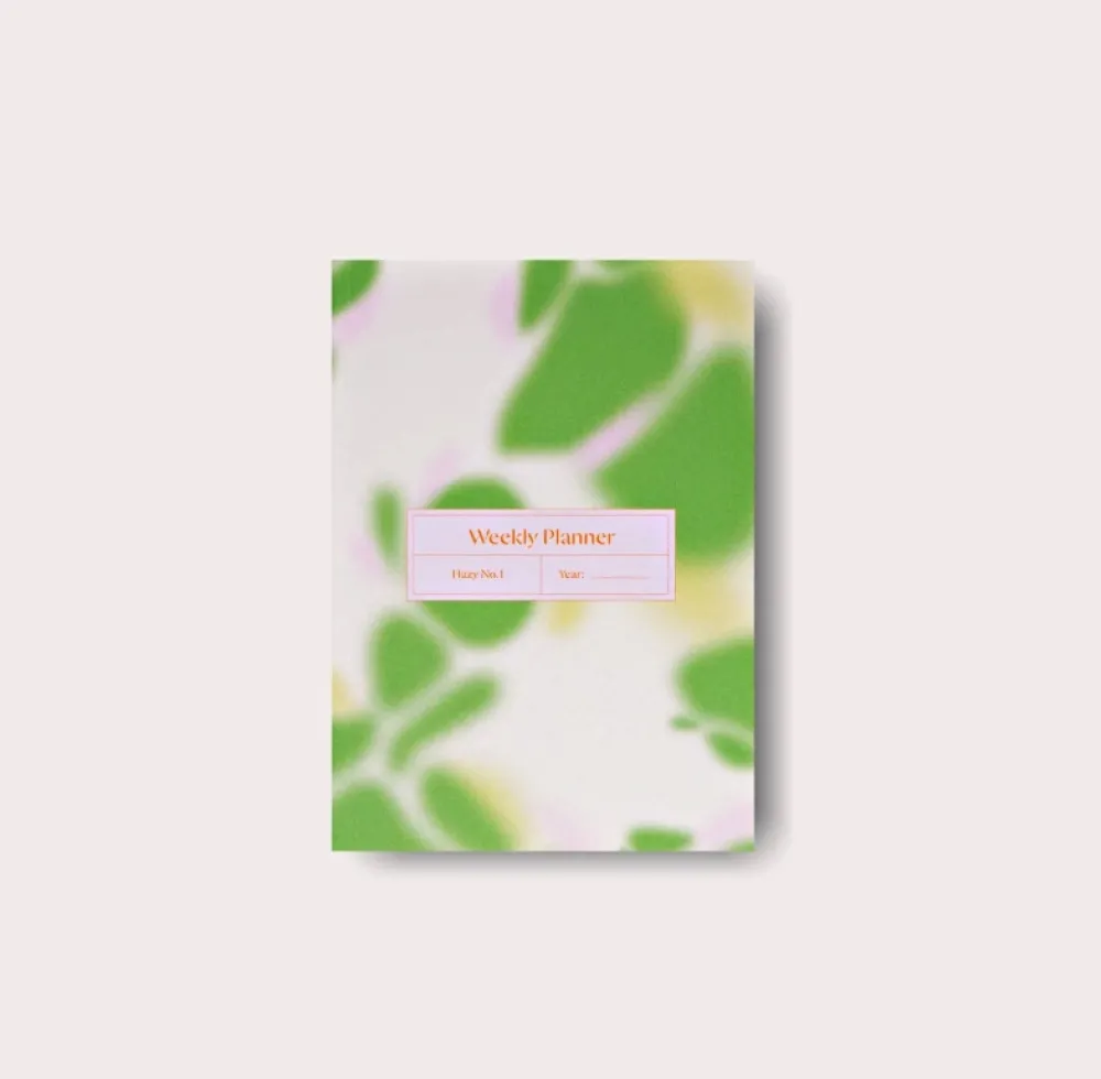 The Completist. Planer tygodniowy niedatowany Hazy No.1 A6 - > Planery Niedatowane