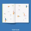 Mishmash Planer tygodniowy Notes 2026/2027 - - Lime > Kalendarze Książkowe