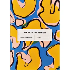 The Completist. Planer tygodniowy Overlay Flowers no. 1, A5 - - 90 g/m2