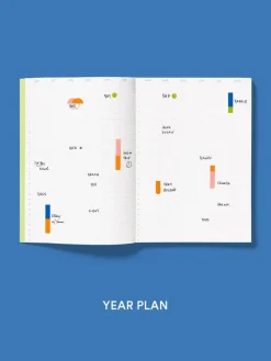 Mishmash Planer tygodniowy Time-block 2026/2027 - - Blue ><noscript><img width=