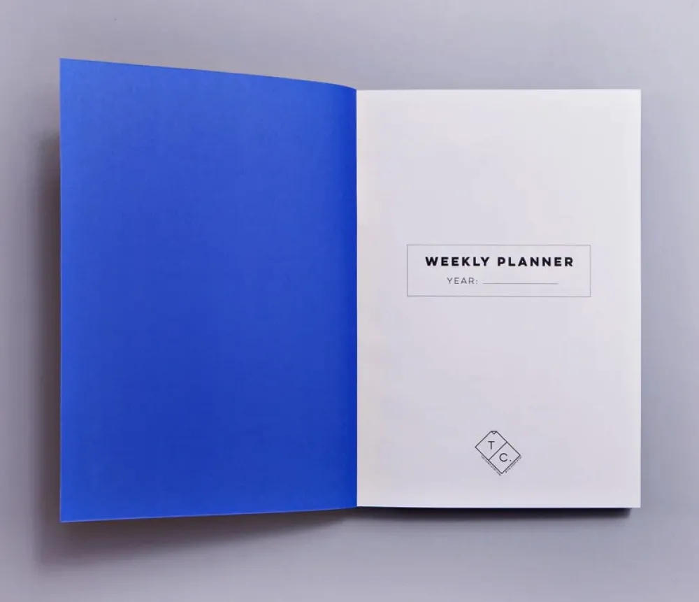 The Completist. Planer tygodniowy Tokyo no. 1, A5 - - 90 g/m2 > Planery Niedatowane
