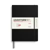 Leuchtturm1917 Planer tygodniowy z notatnikiem w linie 2027 - - Black A4+
